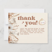 ニュートラルウォーターカラーリトルダンプリングフローラフラット サンキューカード (正面)