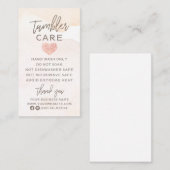 ニュートラルウォーターハートタンブラー気に付き 名刺 (正面/裏面)