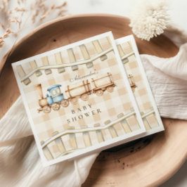 ニュートラルウォーター列車赤ちゃんシャワー スタンダードカクテルナプキン