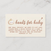 ニュートラルウォーター色の小さな餃子の本ベビー エンクロージャーカード (正面)