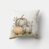 ニュートラルウォームベージュブラウンカスタム クッション (裏面)