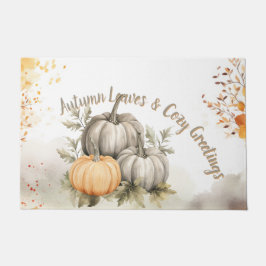 ニュートラルウォームベージュブラウンカスタム ドアマット