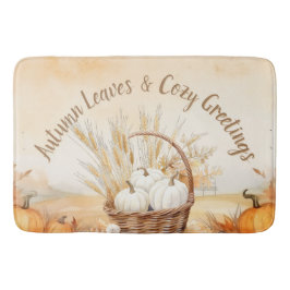 ニュートラルウォームベージュブラウンカスタム バスマット