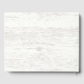 ニュートラルウッドランドベビーシャワーゲストブック ゲストブック (裏面)