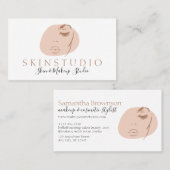 ニュートラルエスティフェミニン顔美しいスキンケア 名刺 (正面/裏面)