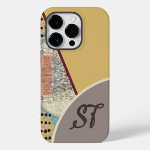 ニュートラルエレガンスと抽象芸術アクセントQRコード Case-Mate iPhone 14 PROケース