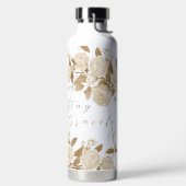 ニュートラルエレガントシックバラホワイト ウォーターボトル (左面)