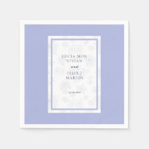 ニュートラルエレガントブルーシャドー結婚フローラのディナー