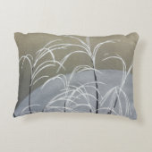 ニュートラルエレガントモダンミニマリスト日本のアート アクセントクッション (裏面)