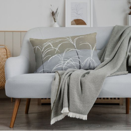 ニュートラルエレガントモダンミニマリスト日本のアート アクセントクッション