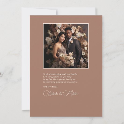 ニュートラルエレガントモチャムースフローラ サンキューカード (裏面)