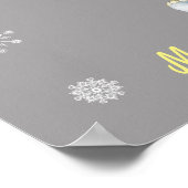 ニュートラルエレファントゲストブックオルタナ素朴ティブ ポスター (角)