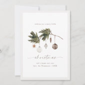 ニュートラルオーナメント水彩 シーズンカード (正面)