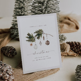 ニュートラルオーナメント水彩 シーズンカード