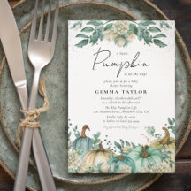 ニュートラルカボチャ水カラーフローラベビーシャワー