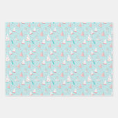 ニュートラルカラーとテーマ ラッピングペーパーシート (正面)