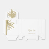 ニュートラルカラーパレットスタイルビーチ結婚式パーティー フェイバーボックス (折り畳みなし)