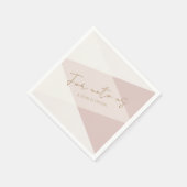 ニュートラルカラー私たち子供のためのナプキン生まれズ スタンダードカクテルナプキン (角)