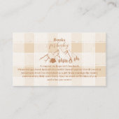 ニュートラルキャンピングベビーシャワーブックベビー エンクロージャーカード (正面)