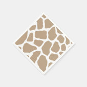 ニュートラルキリンプリント スタンダードカクテルナプキン (角)