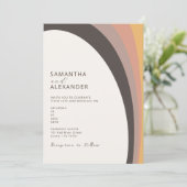 ニュートラルグラデーションボホレインボーカジュアルズ 招待状 (スタンド正面)