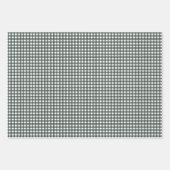 ニュートラルグリーンバンドルクリスマスラッピング紙 ラッピングペーパーシート (正面2)