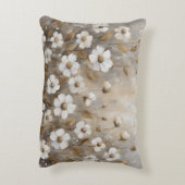 ニュートラルグレイ金ゴールドトープフローラ アクセントクッション (裏面(縦))