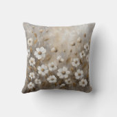 ニュートラルグレイ金ゴールドトープフローラ クッション (裏面)