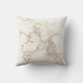 ニュートラルグレーとベージュ大理石装飾用クッション クッション (裏面)