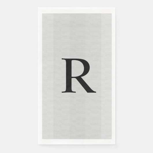 ニュートラルグレーテクスチャモノグラムの (正面)