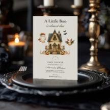 ニュートラルコテージコアハロウィーンベビーシャワー