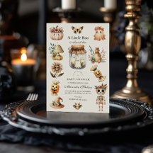 ニュートラルコテージコアハロウィーンベビーシャワー