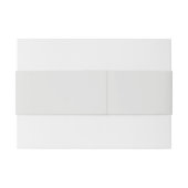 ニュートラルコーンシルク 招待状ベリーバンド (裏面例)