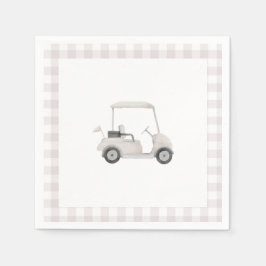 ニュートラルゴルフベビーシャワーナプキン スタンダードカクテルナプキン