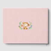 ニュートラルサファリジャングルガールズベビーシャワーゲストブック ゲストブック (裏面)