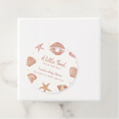 ニュートラルサマー海シーシェルパールベビーシャワー フェイバータグ (インサイチュ)