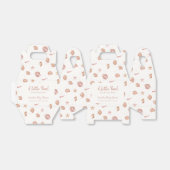 ニュートラルサマー海シーシェルパールベビーシャワー フェイバーボックス (折り畳みなし)