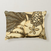 ニュートラルシェルアンドコーラルコレクション アクセントクッション (正面)