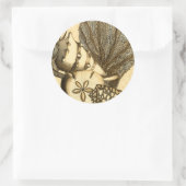 ニュートラルシェルアンドコーラルコレクション ラウンドシール (バッグ)