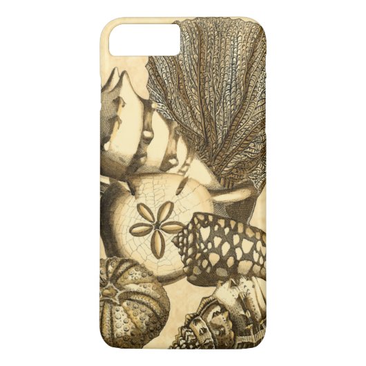 ニュートラルシェルアンドコーラルコレクション Case-Mate iPhoneケース (裏面)