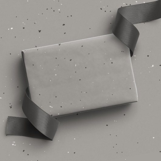 ニュートラルシンプルスペックルキャンプムアウトドアの休日 ラッピングペーパー