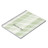 ニュートラルゼブラ印刷 ノートブック (左側)