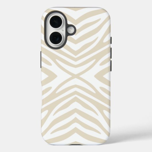 ニュートラルゼブラ Case-Mate iPhoneケース (裏面)