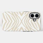 ニュートラルゼブラ Case-Mate iPhoneケース (裏面 (横))
