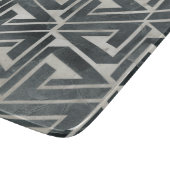 ニュートラルタイルコレクション – ジオメトリック カッティングボード (角)