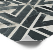 ニュートラルタイルコレクション – ジオメトリック ポスター (角)