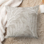 ニュートラルタンコーラル装飾用クッション クッション (ブランケット)