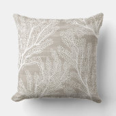 ニュートラルタンコーラル装飾用クッション クッション (正面)