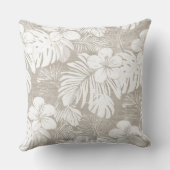 ニュートラルタントロピカル装飾用クッション クッション (裏面)