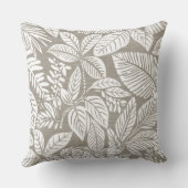ニュートラルタントロピカル装飾用クッション クッション (裏面)